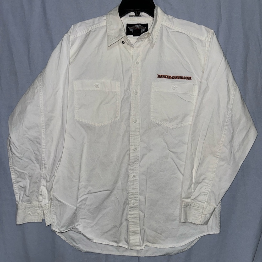 Harley Davidson casual button down shirt
